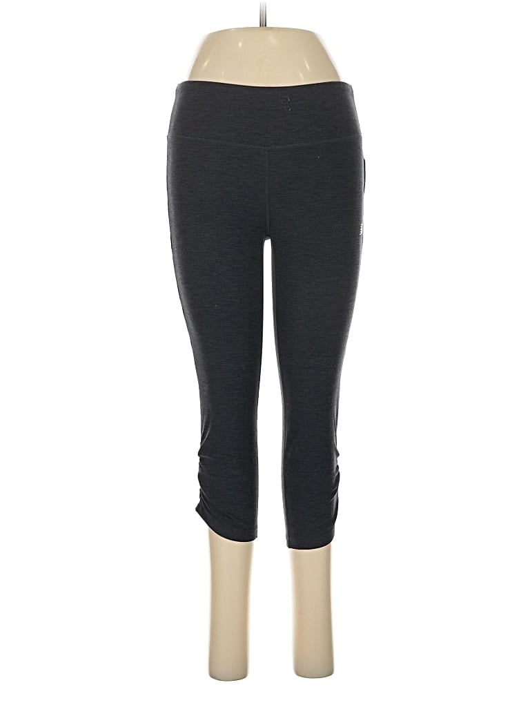 Pre-owned New Balance Active Pants In Gray