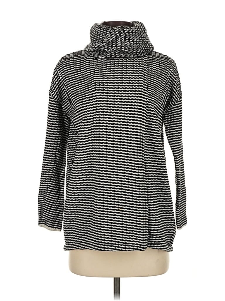 Pre-owned Cabi Turtleneck Sweater In Black