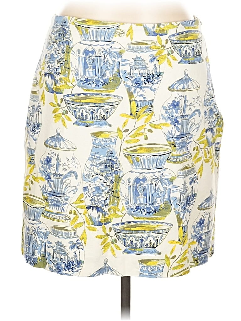 Pre-owned Talbots Casual Skirt In Yellow