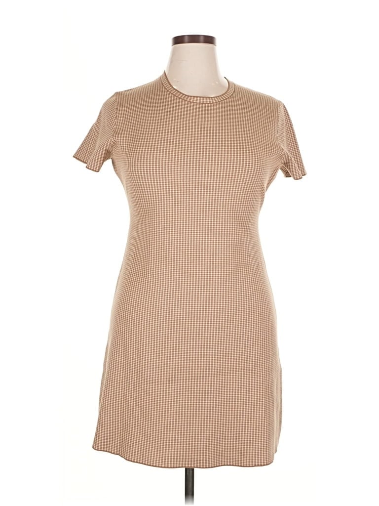Pre-owned Theory Casual Dress In Brown