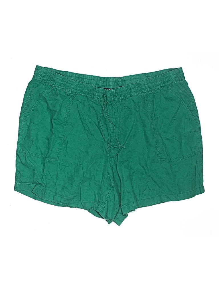Pre-owned Lands' End Shorts In Green