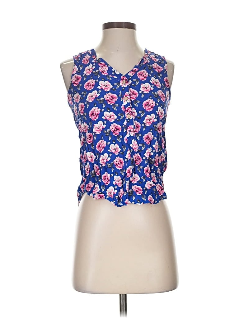 Pre-owned Sweet Wanderer Sleeveless Blouse In Blue