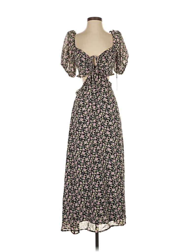 Pre-owned Astr Casual Dress In Black