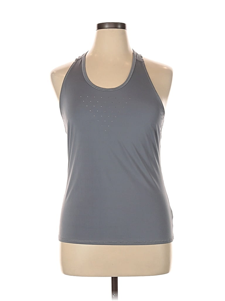 Pre-owned Athleta Active Tank Top In Gray