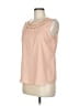 Calvin Klein 100% Polyester Pink Sleeveless Blouse Size M - photo 2