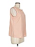 Calvin Klein 100% Polyester Pink Sleeveless Blouse Size M - photo 5