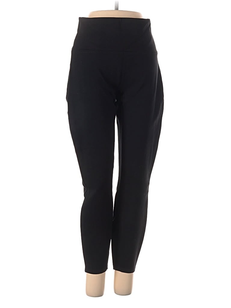 Pre-owned Spanx Active Pants In Black