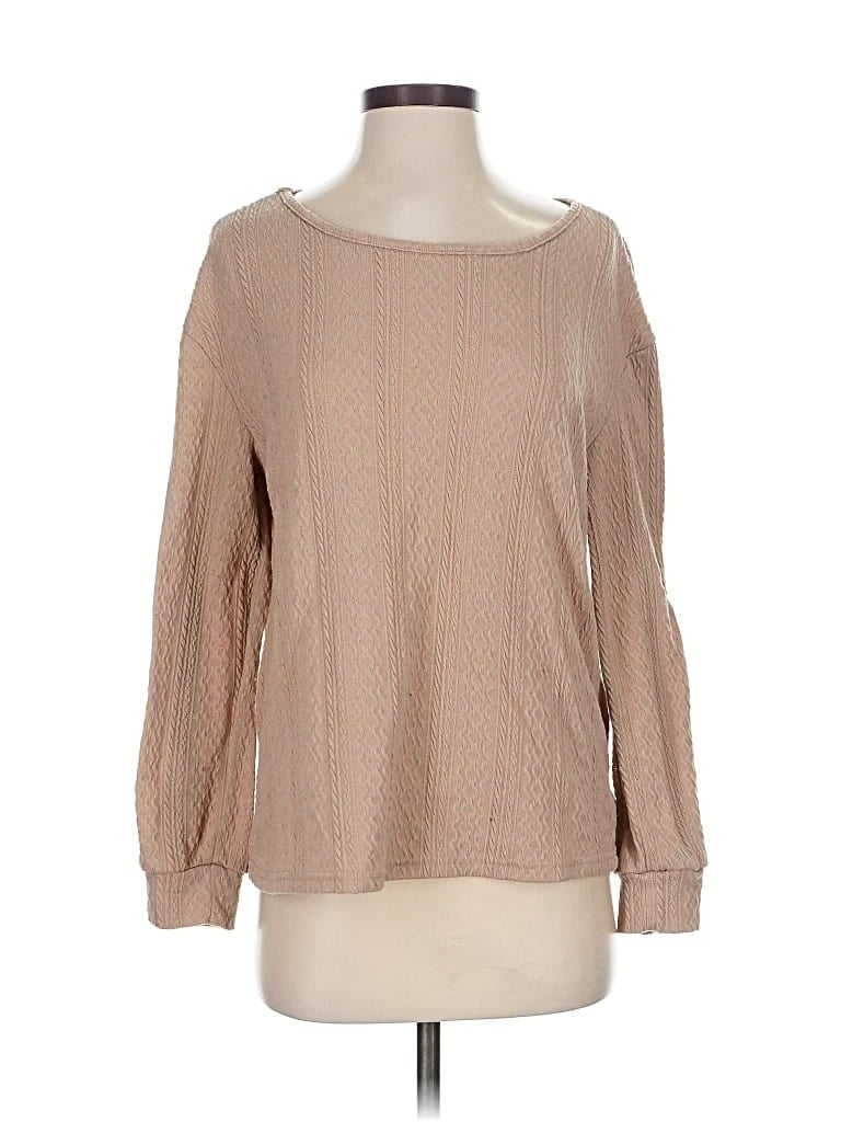 Pre-owned Unbranded Pullover Sweater In Brown