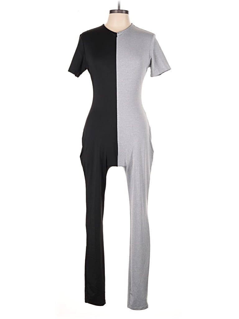 Pre-owned Assorted Brands Jumpsuit In Gray