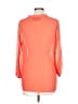 Rory Beca 100% Polyester Orange 3/4 Sleeve Blouse Size L - photo 2