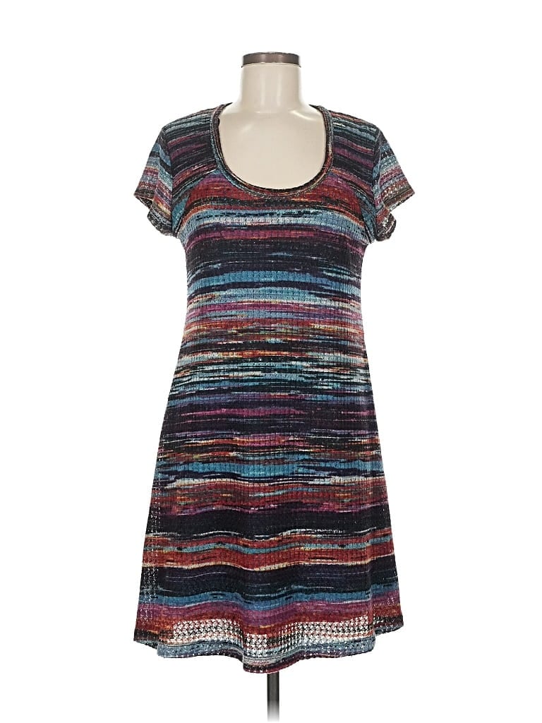 Pre-owned Liz Claiborne Casual Dress In Blue