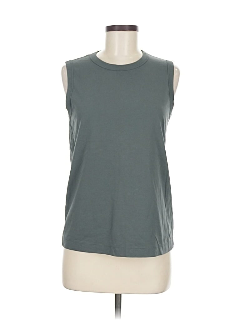 Pre-owned Uniqlo U Sleeveless T-shirt In Gray
