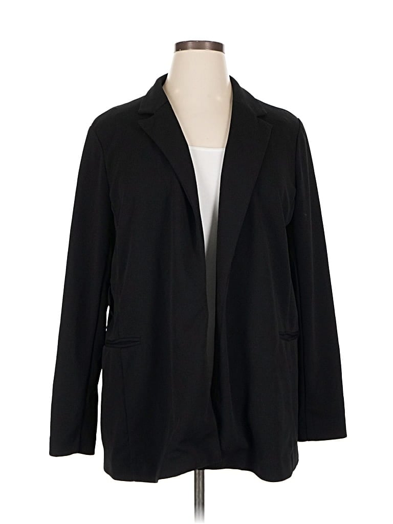 Pre-owned Maurices Blazer Jacket In Black