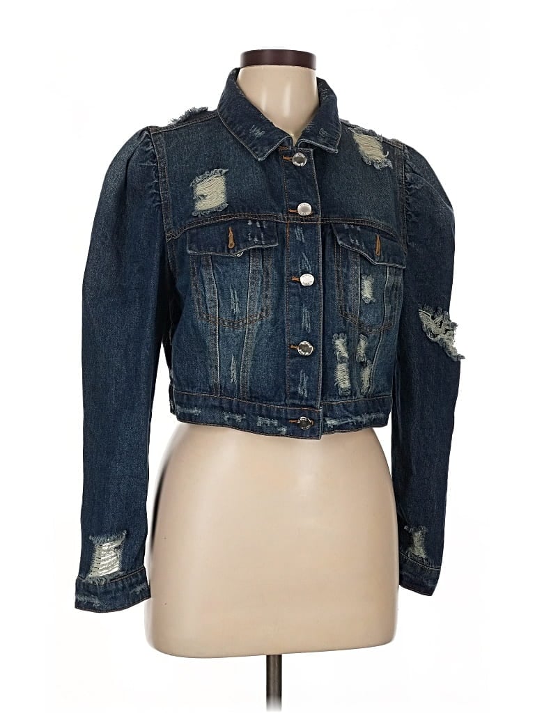 Pre-owned Venus Denim Jacket In Blue