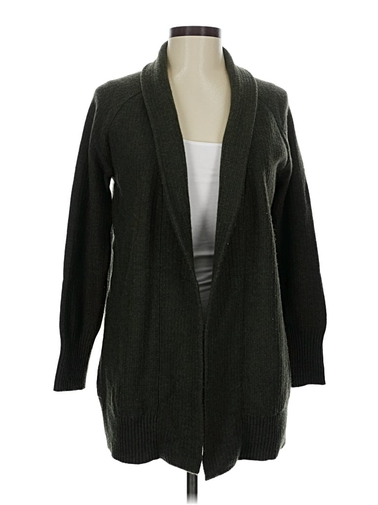 Pre-owned Gap Cardigan Sweater In Green