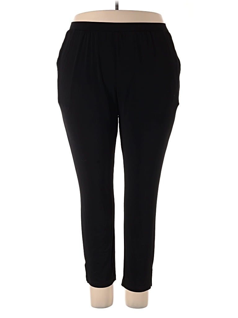 Pre-owned Ulla Popken Active Pants In Black