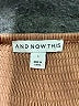 And Now This Solid Brown Tan Jumpsuit Size S - photo 4