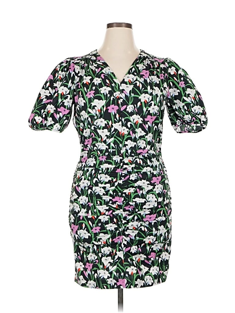 Pre-owned Veronica Beard Cocktail Dress In Green