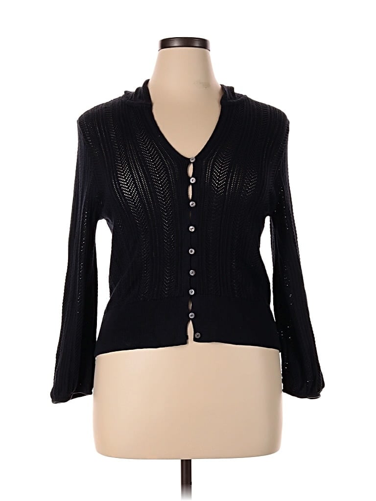 Pre-owned Calvin Klein Jeans Est.1978 Calvin Klein Jeans Cardigan Sweater In Black