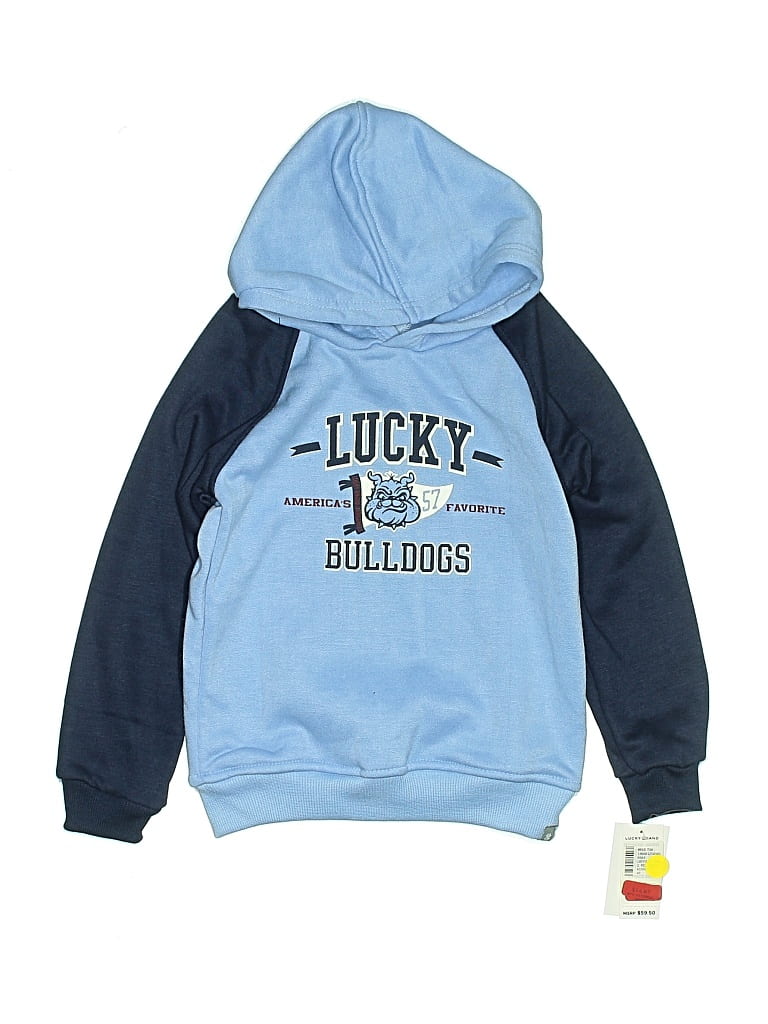 Pre-owned Lucky Brand Kids' Sweatshirt In Blue