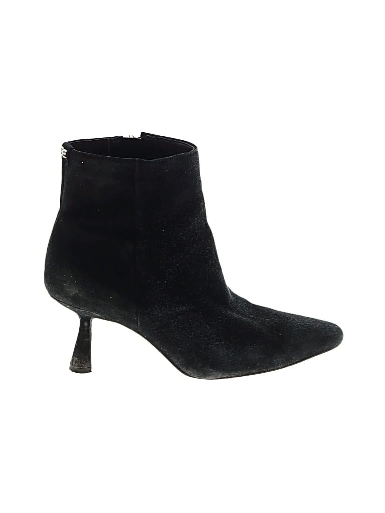 Pre-owned Sam Edelman Ankle Boots In Black