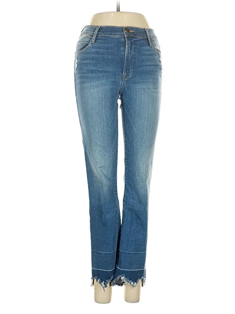 Pre-owned Frame Jeans In Blue