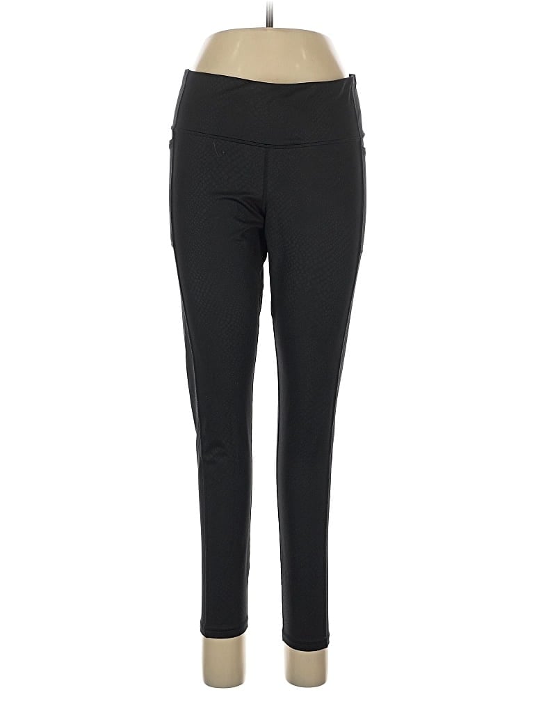 Pre-owned Gap Fit Active Pants In Black