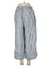 BCBGeneration Stripes Silver Blue Casual Pants Size M - photo 2