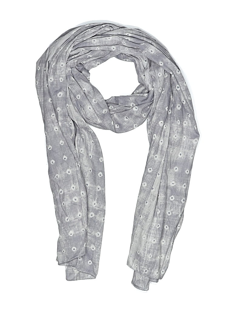 Pre-owned Unbranded Scarf In Gray