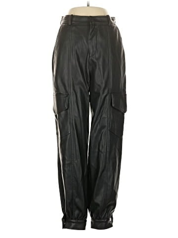 Zara Faux Leather Pants (view 1)