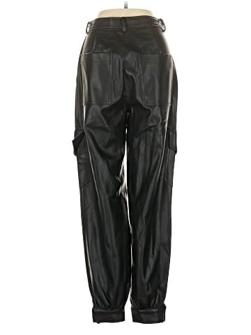 Zara Faux Leather Pants (view 2)