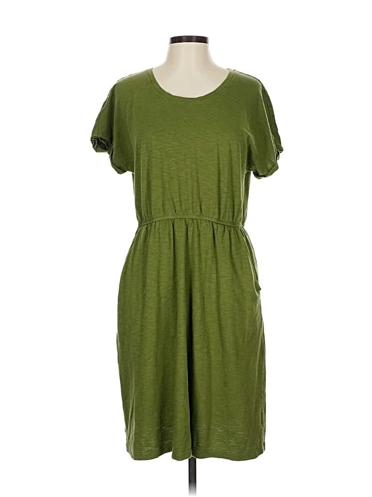 Pre-owned Downeast Casual Dress In Green