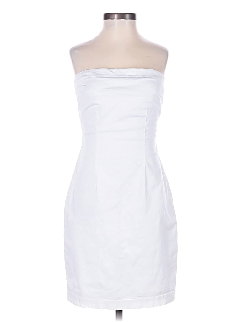 Pre-owned Hugo Buscati Collection Cocktail Dress In White