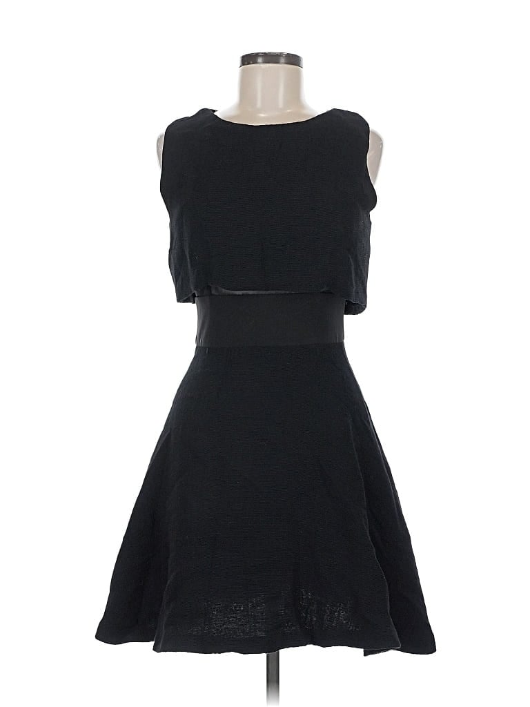 Pre-owned Maje Cocktail Dress In Black