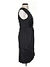 C. Luce 100% Polyester Solid Black Cocktail Dress Size S - photo 4