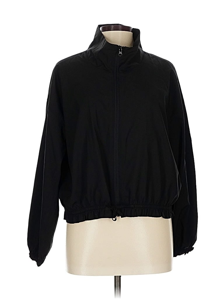 Pre-owned Active By Old Navy Track Jacket In Black