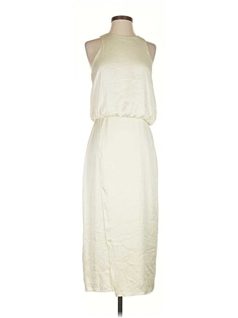 Pre-owned Theory Casual Dress In White
