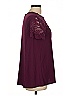 Torrid Burgundy Short Sleeve Blouse Size Lg Plus (0) - photo 4