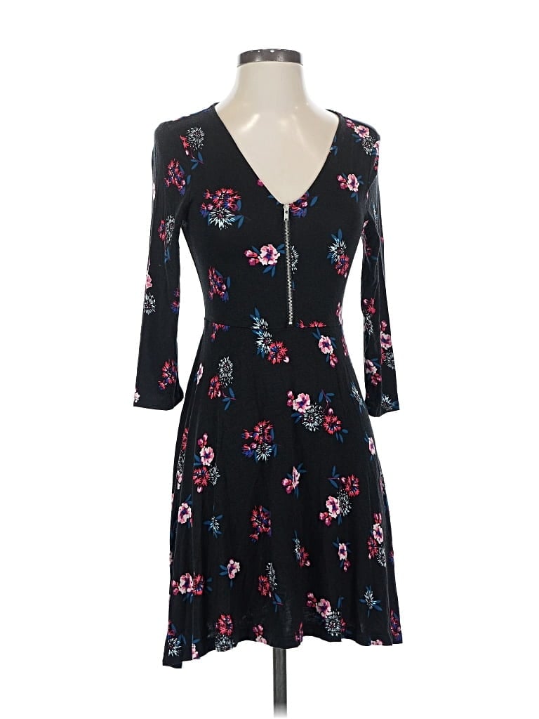 Pre-owned Express Casual Dress In Black