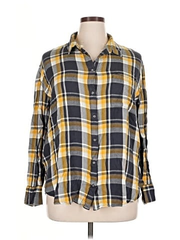 Treasure & Bond Long Sleeve Button-Down Shirt (view 1)