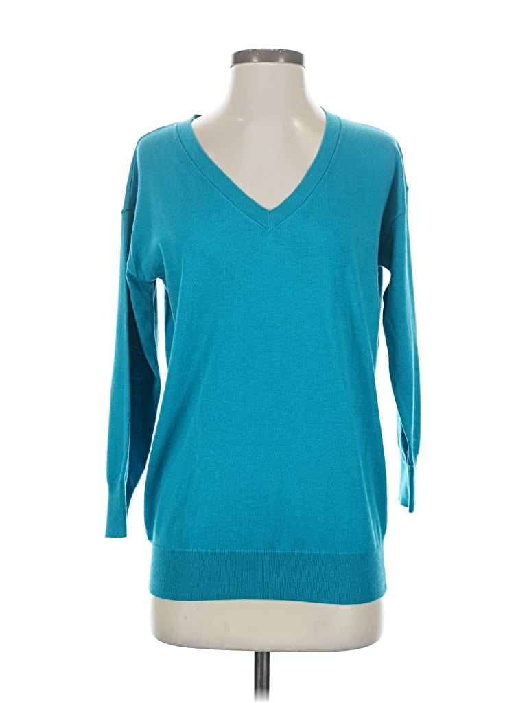 Pre-owned Banana Republic Pullover Sweater In Blue