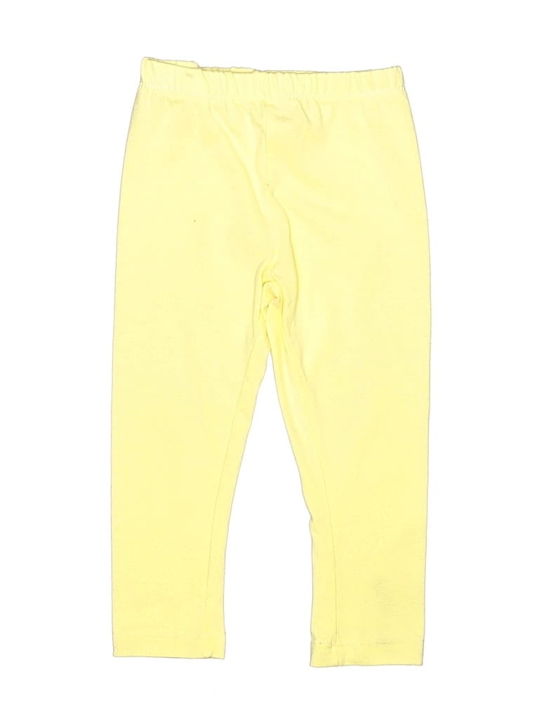Pre-owned Jessica Simpson Kids' Casual Pants In Yellow