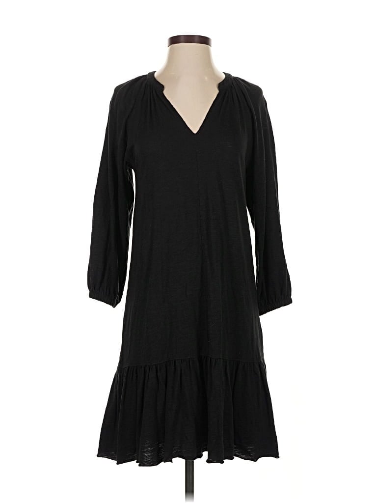 Pre-owned Lilla P Casual Dress In Black