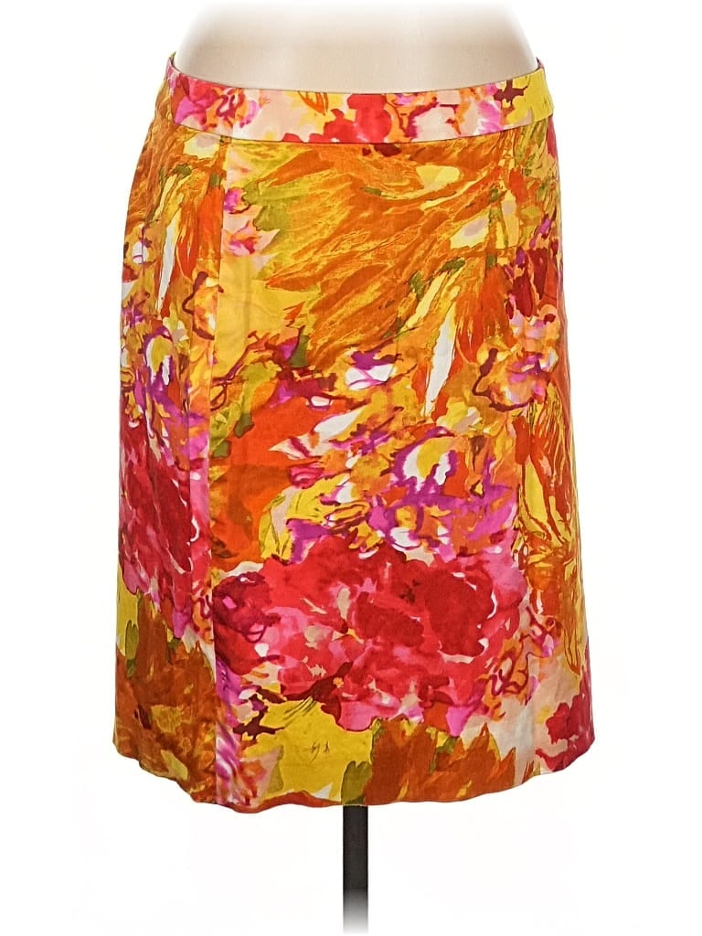 Pre-owned J.crew Factory Store Casual Skirt In Orange