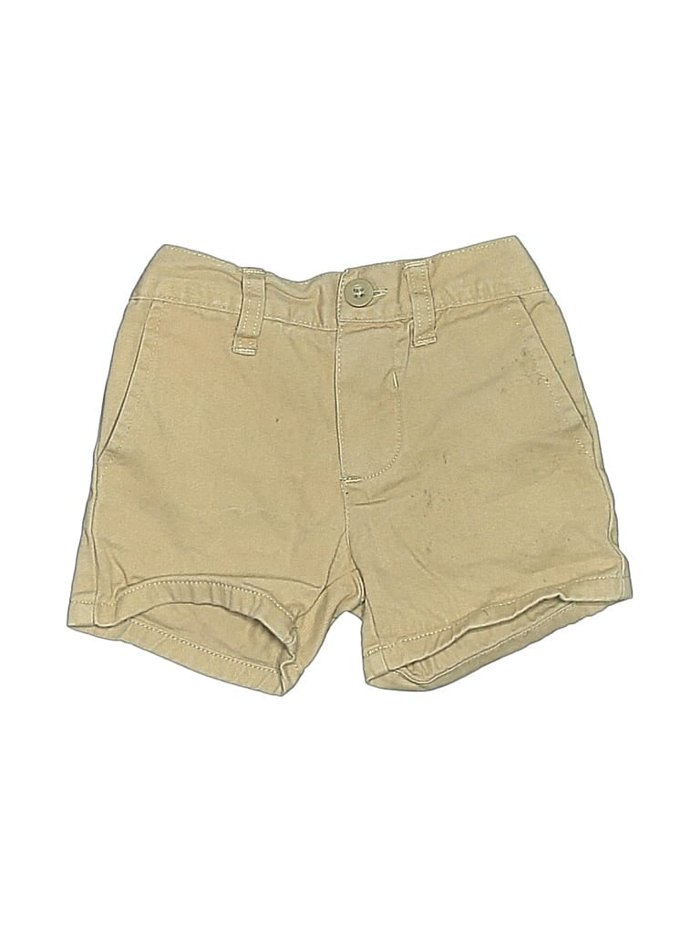 Pre-owned U.s. Polo Assn Kids' Khaki Shorts In Brown
