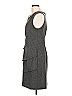Connected Apparel Tweed Gray Cocktail Dress Size 12 - photo 5