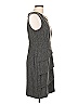 Connected Apparel Tweed Gray Cocktail Dress Size 12 - photo 4