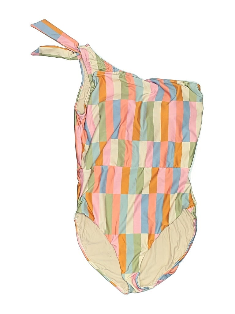 Pre-owned Hermoza One Piece Swimsuit In Brown