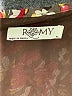 Remy 100% Polyester Paisley Brown Cocktail Dress Size XL - photo 7