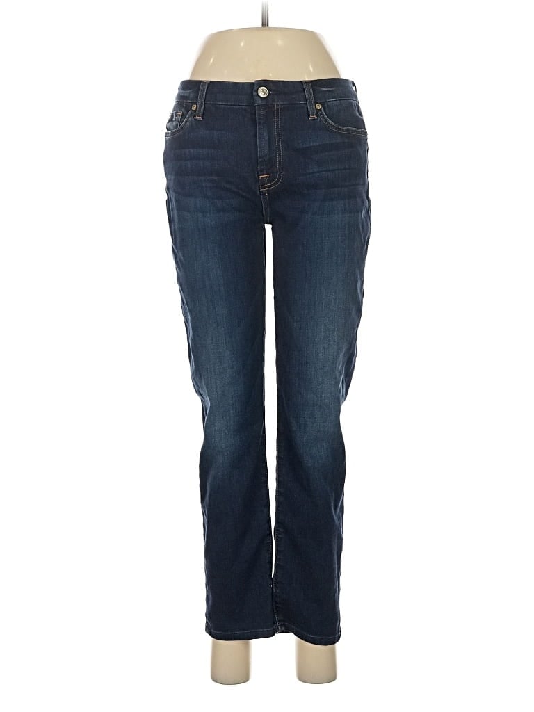 Pre-owned 7 For All Mankind Jeans In Blue